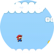 Приключения Марио в небе