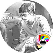 Раскраска Гарри Поттера 2