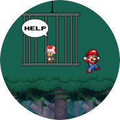 Супер Марио Спасение Тода